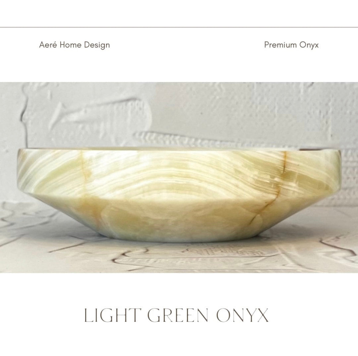 Oversized Onyx Low Bowl Candle / Limited Edition 60oz